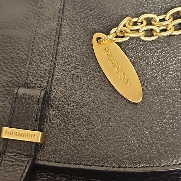 BRAHMIN PEBBLED LEATHER SHOULDER BAG BFPM-07-113 - Picture 2 of 7